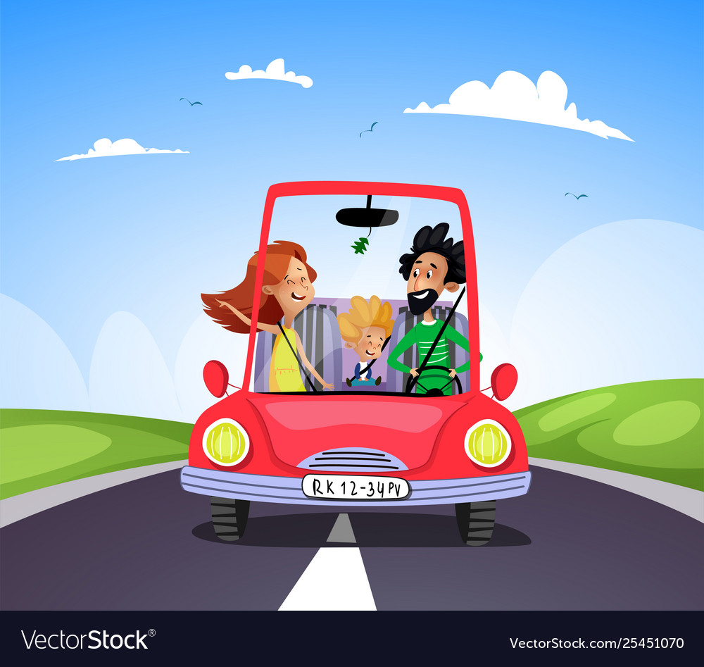 Travel And Journey Concept Royalty Free Vector Image