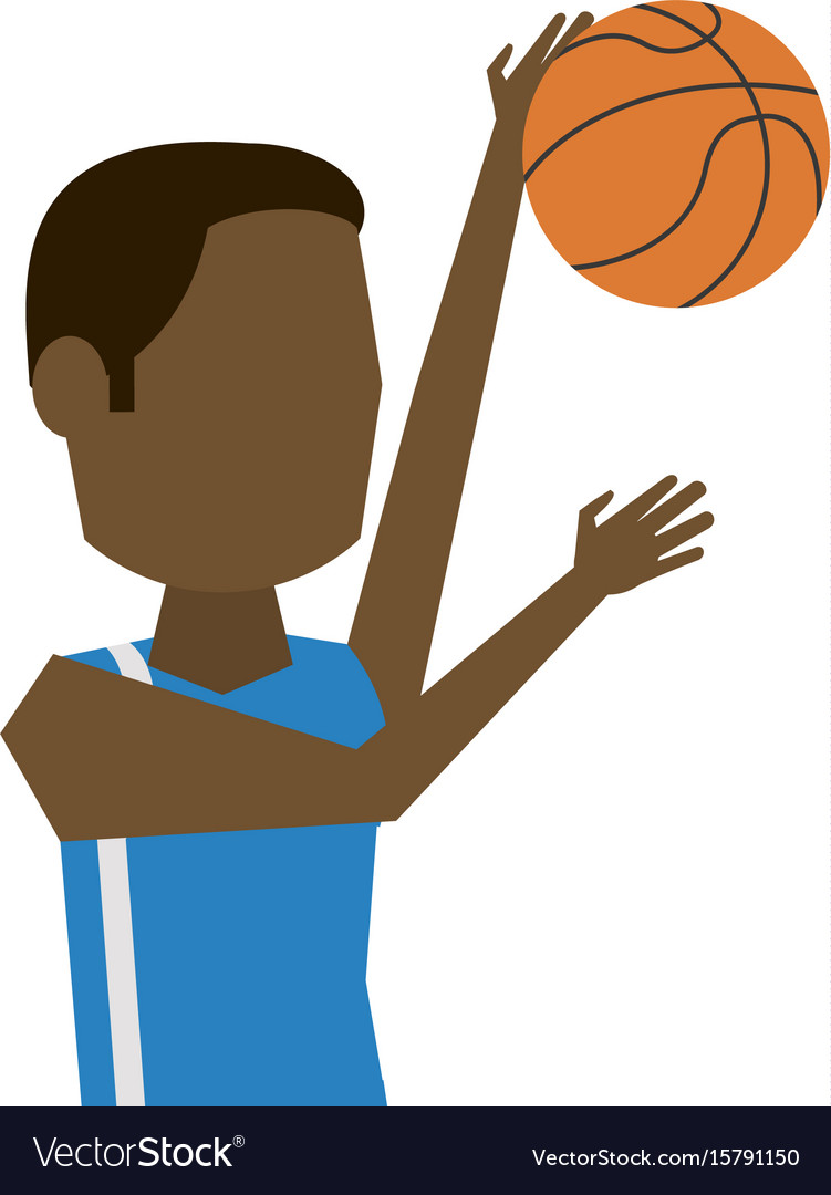 Athlete Sport Avatar Icon Image Royalty Free Vector Image