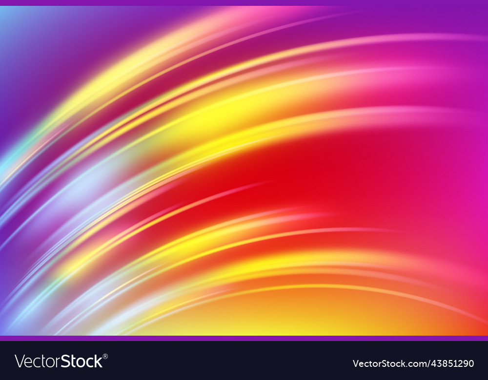 Prism Backdrop Rainbow Lights Background Vector Image