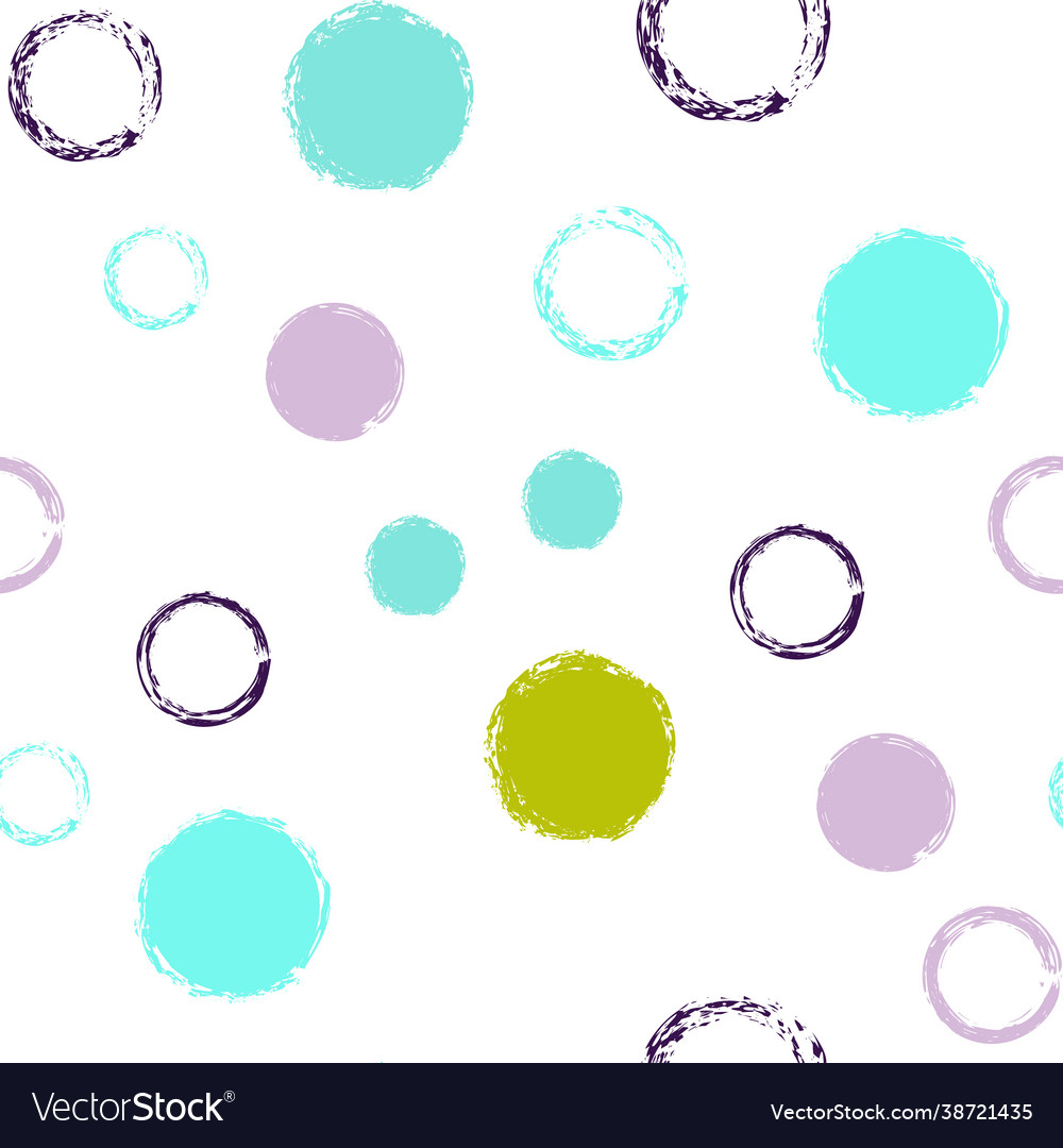 Polka Dot Pastel Royalty Free Vector Image VectorStock