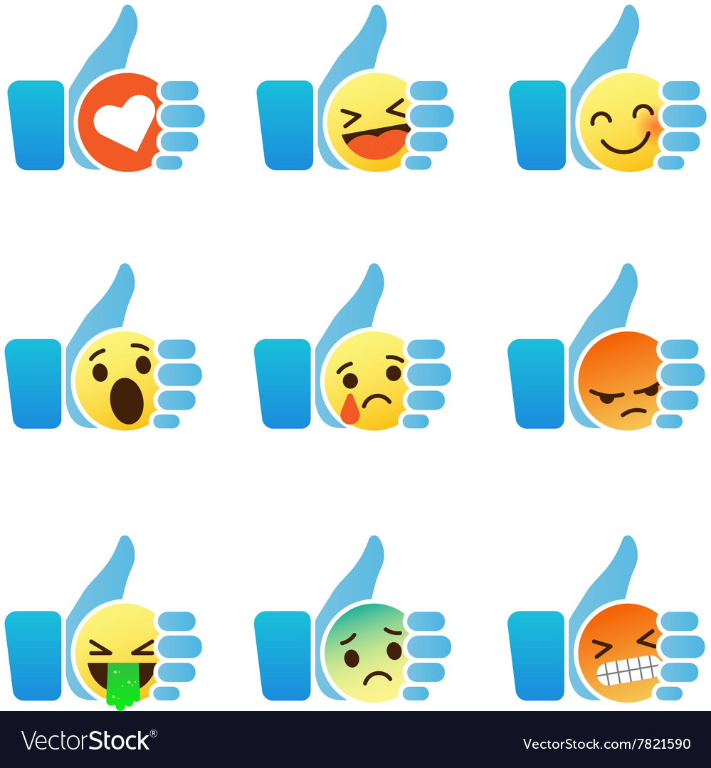 Thumbs Up Emoji Vector