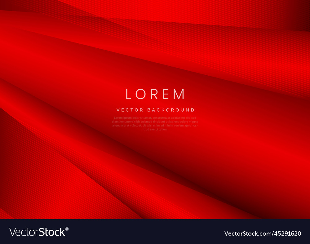 Abstract Red Elegant Geometric Diagonal Overlay Vector Image