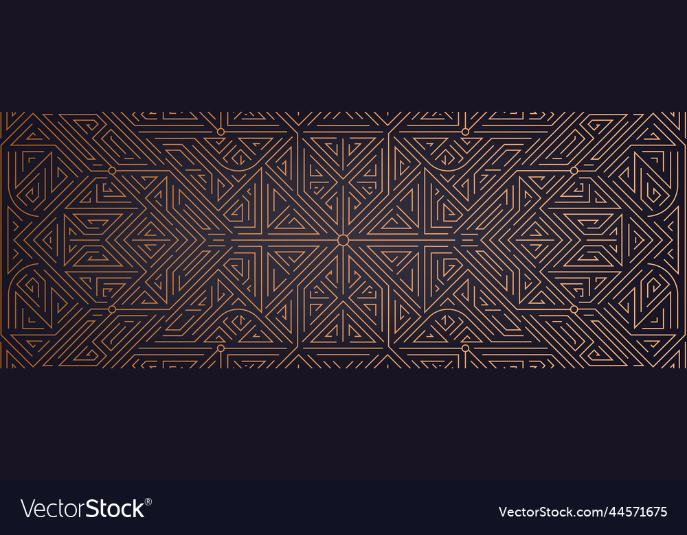 Abstract Geometric Golden Background Royalty Free Vector