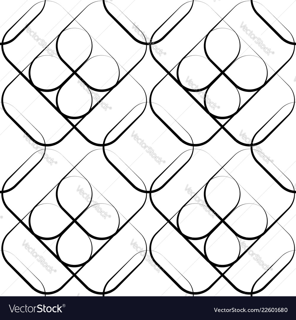 Squares Abstract Repeatable Geometric Pattern Vector Image