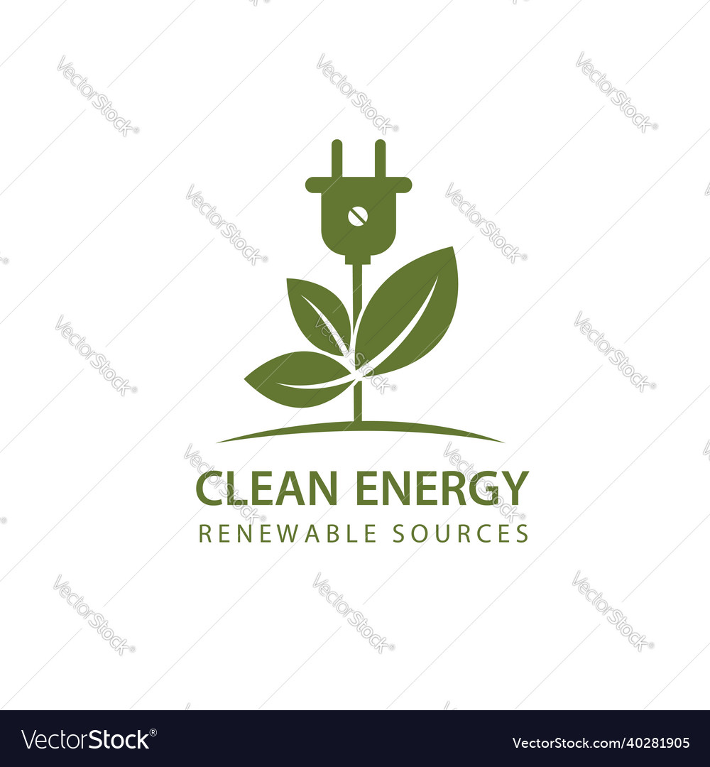 Renewable Energy Icon Royalty Free Vector Image