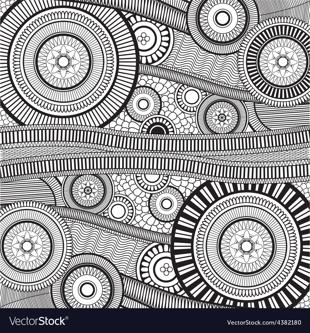 Zentangle Royalty Free Vector Image VectorStock