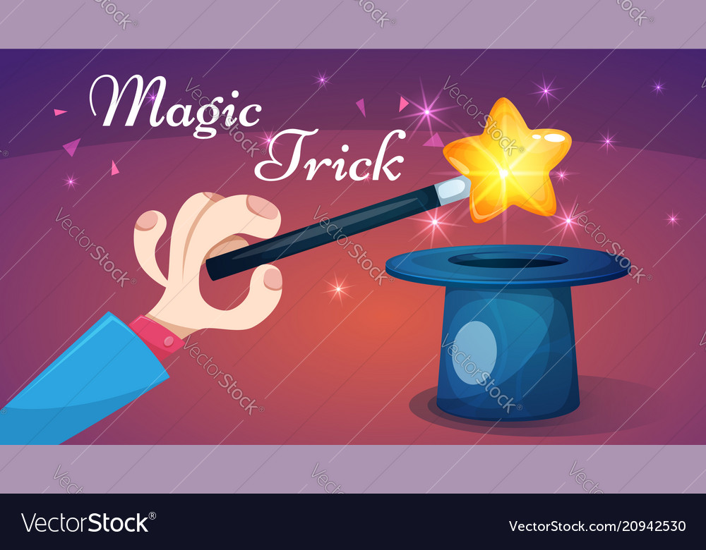 Magic wand cartoon