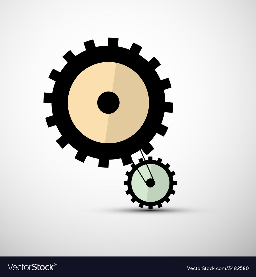 Cogs Gears Royalty Free Vector Image Vectorstock