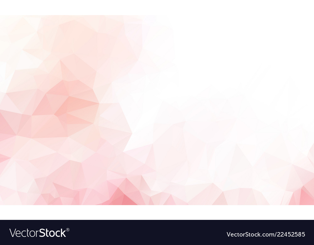 Abstract White Pink Polygonal Which Consist Of Vector Image