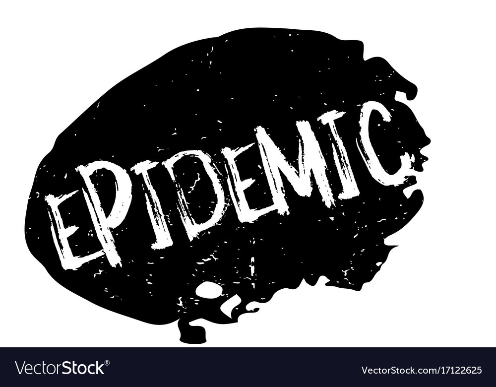 Epidemic Rubber Stamp Royalty Free Vector Image