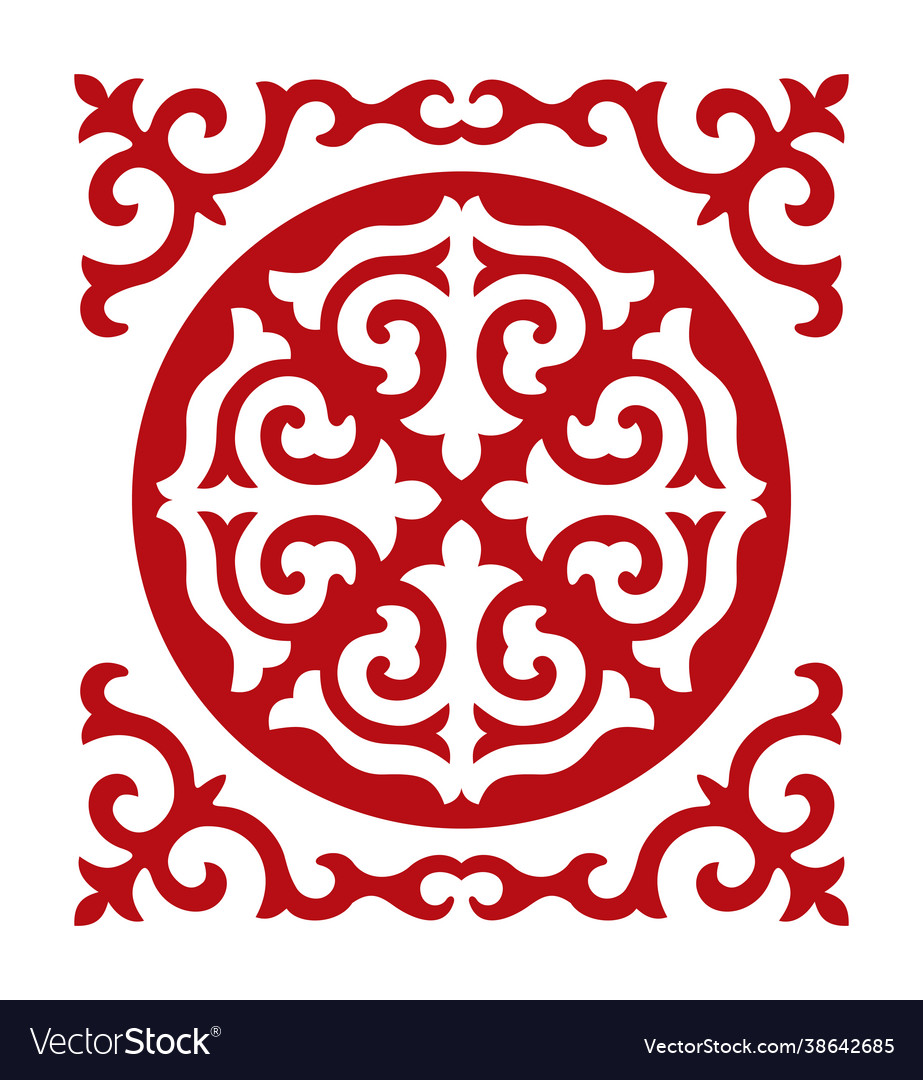 Киргизский орнамент