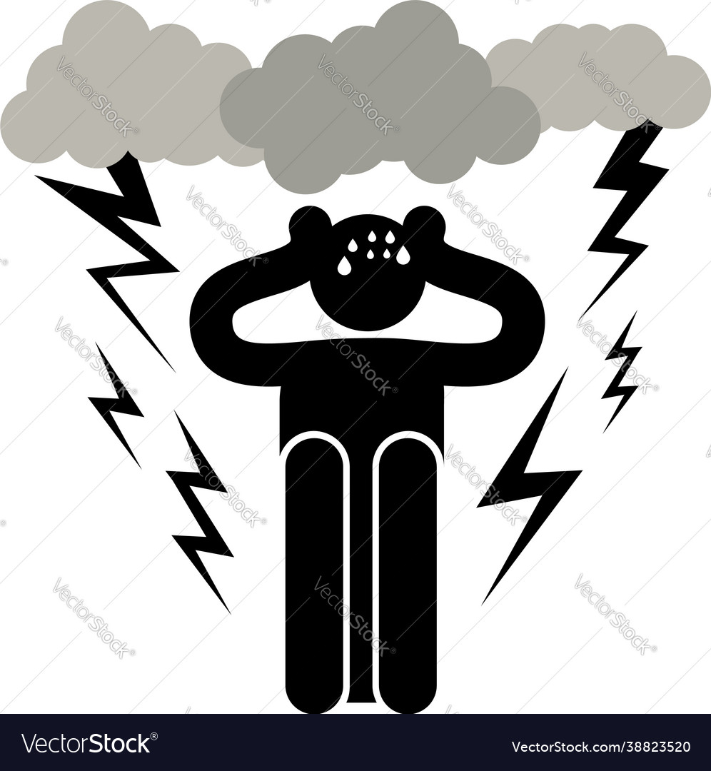 Astraphobia Royalty Free Vector Image Vectorstock