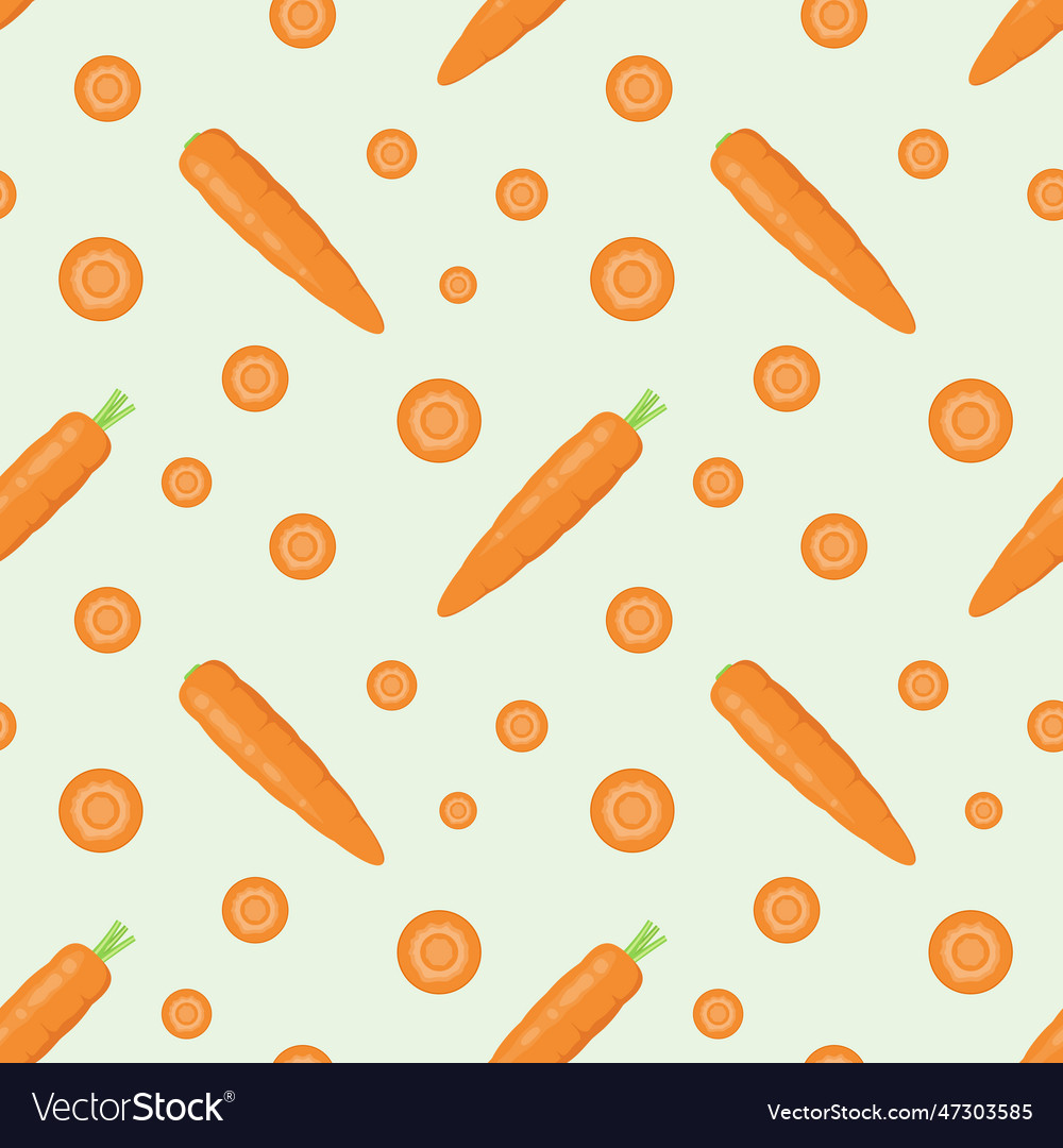 Carrots Royalty Free Vector Image Vectorstock