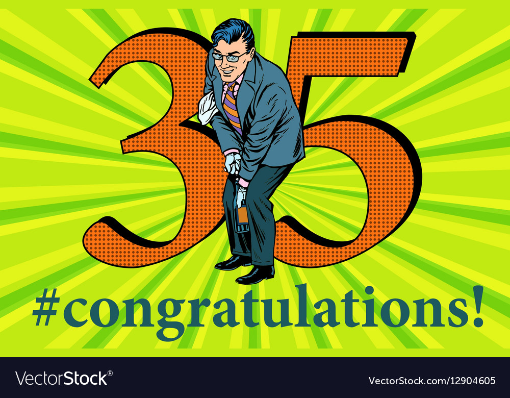 35 Year Work Anniversary Congratulations