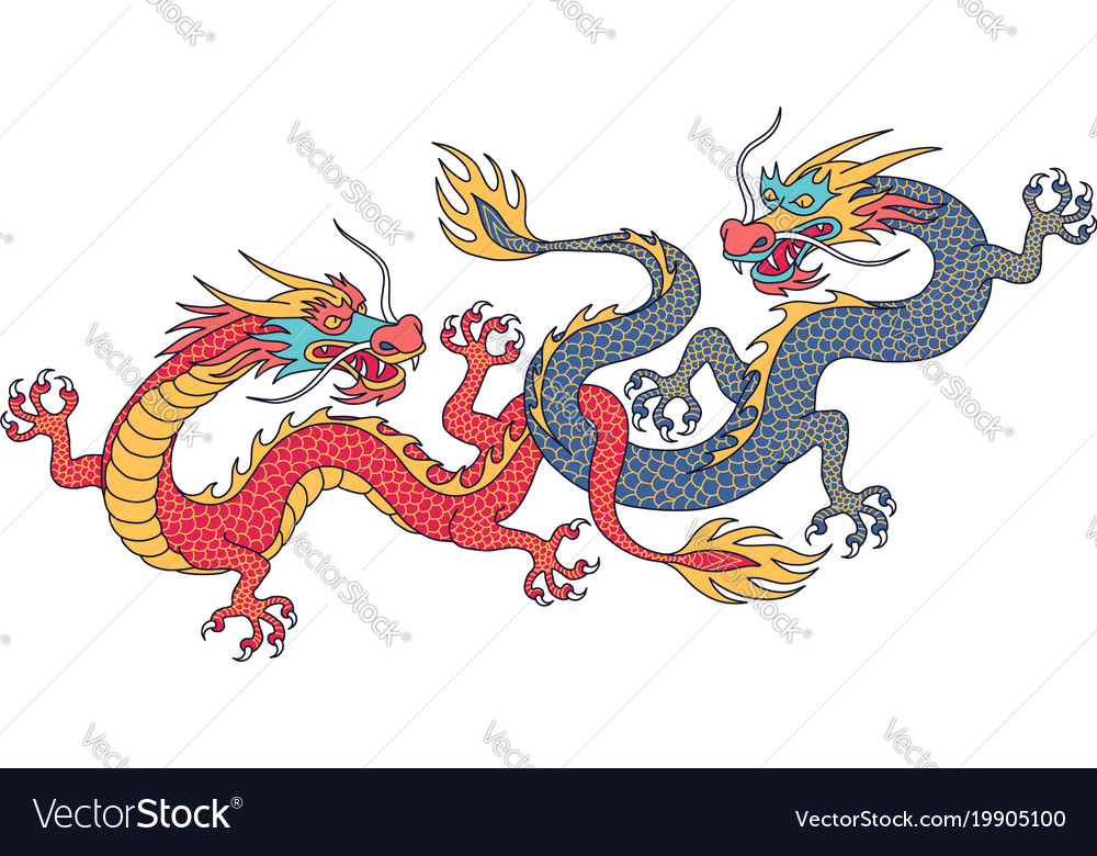 27 foot asian dragon