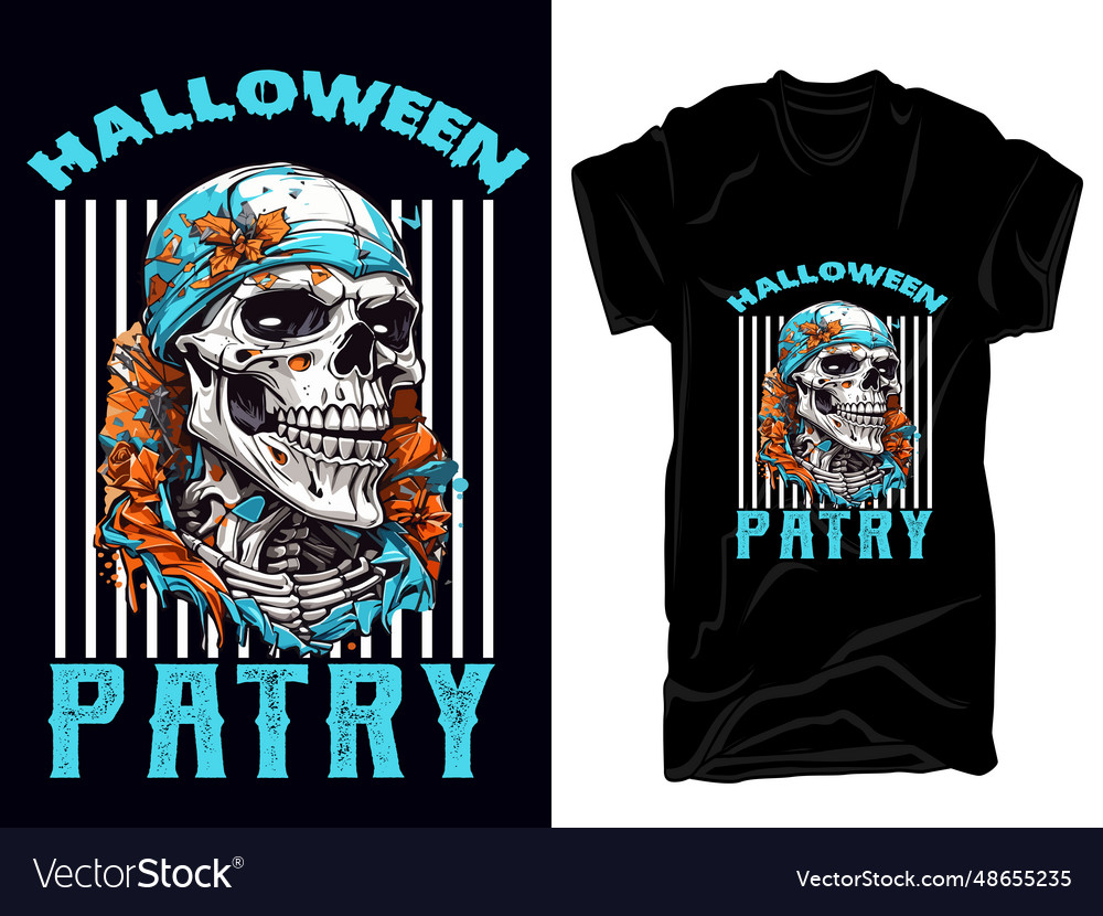 Halloween T Shirt Vampire Costume Royalty Free Vector Image