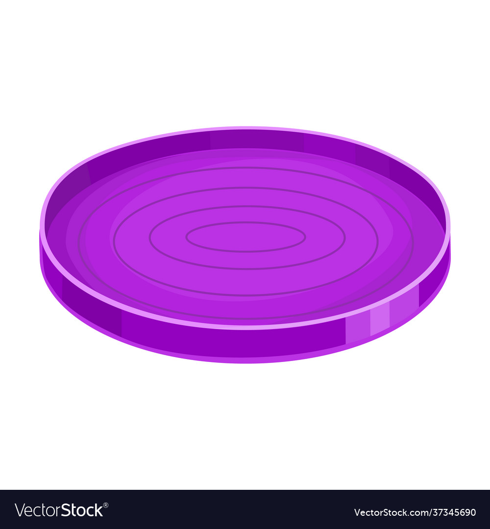 Tray For Food Cartoon Icon Royalty Free Vector Image