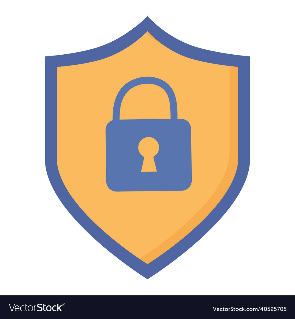 Shield Protection Security Royalty Free Vector Image