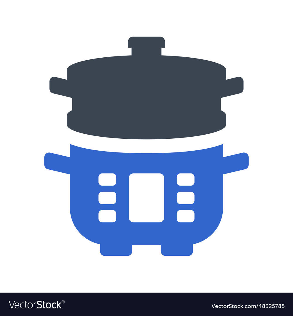 Rice Cooker Icon Royalty Free Vector Image Vectorstock