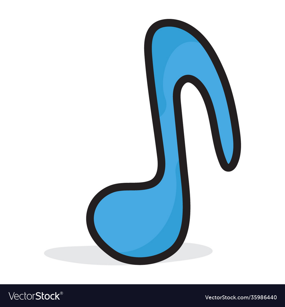 Music Note Royalty Free Vector Image Vectorstock