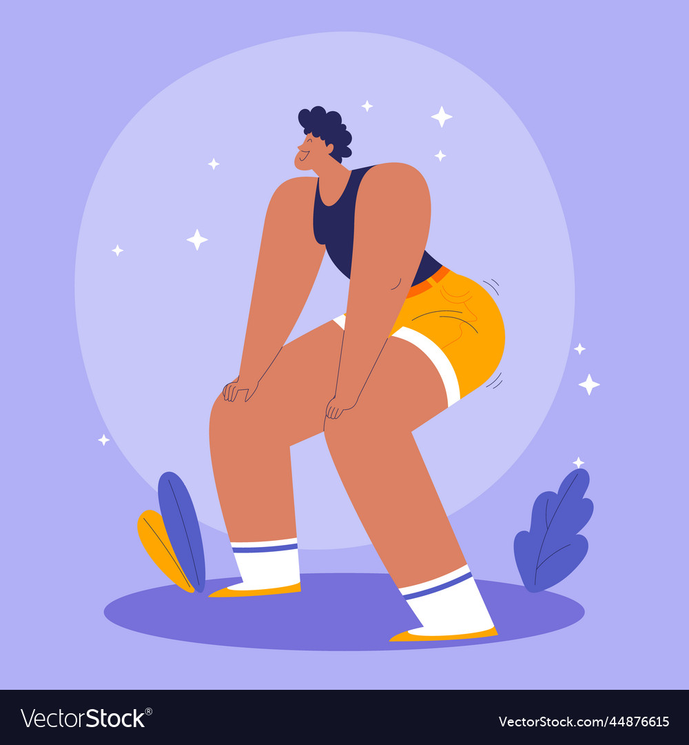 Hand Drawn Twerk Royalty Free Vector Image VectorStock