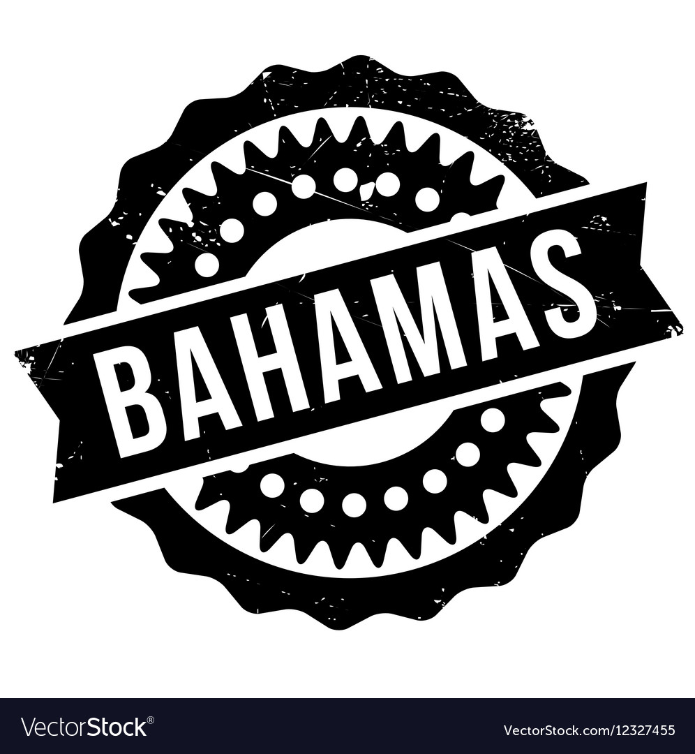 Bahamas Stamp Rubber Grunge Royalty Free Vector Image