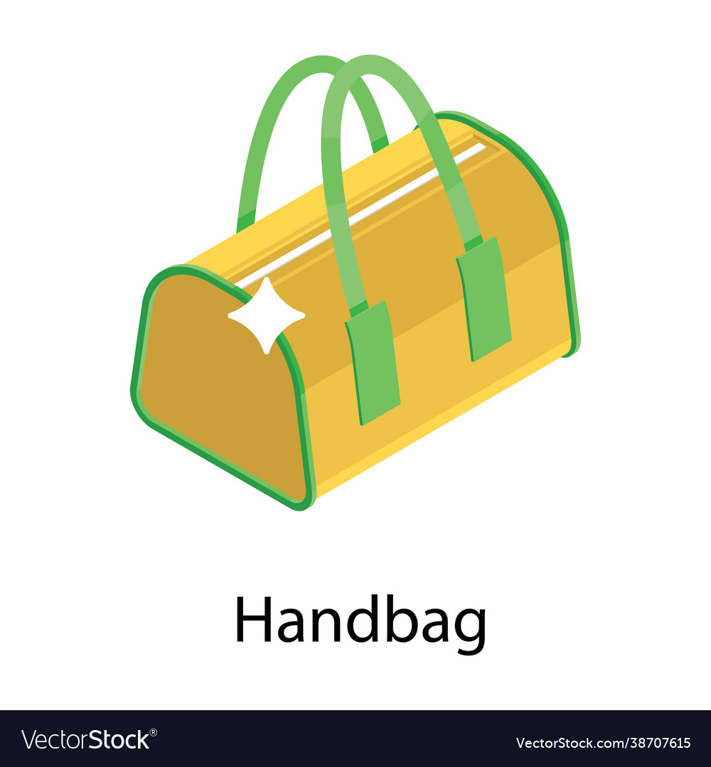 Handbag Royalty Free Vector Image Vectorstock