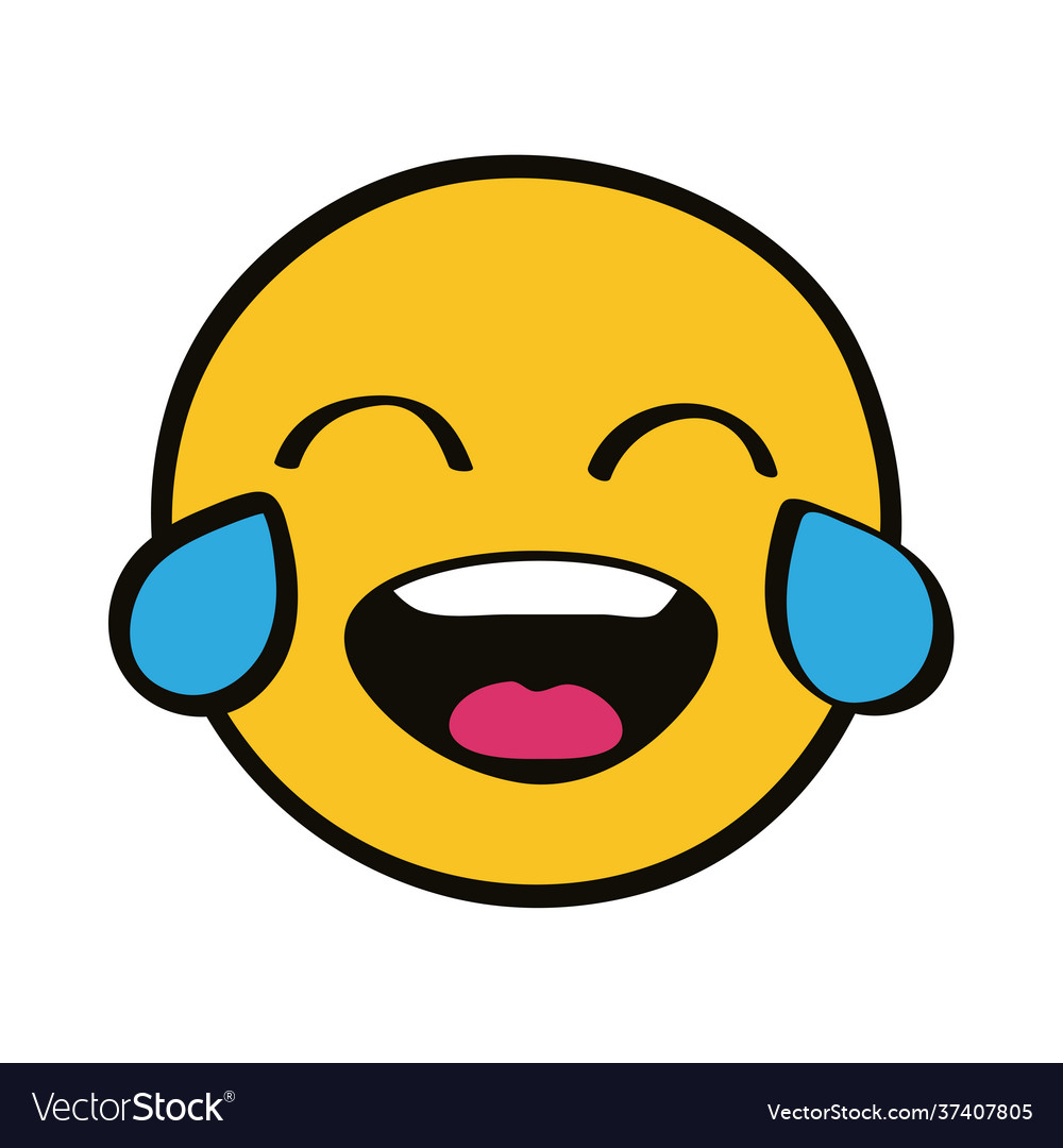 Laughing Emoji Character