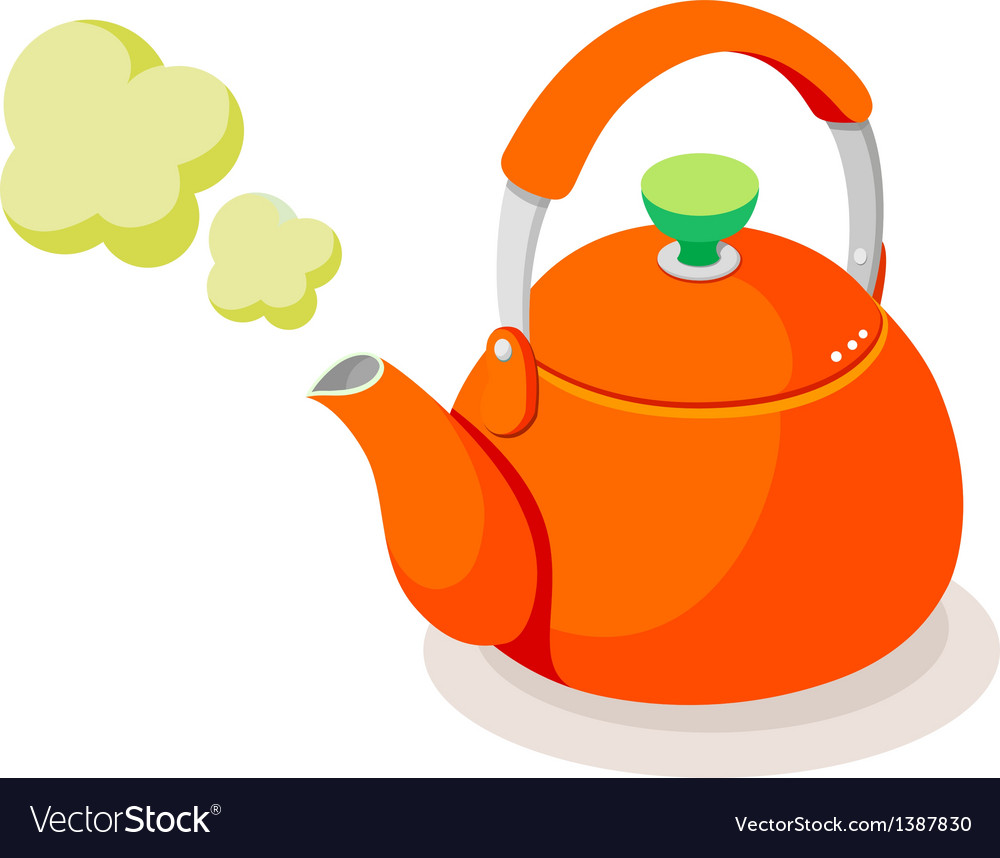 Icon Kettle Royalty Free Vector Image Vectorstock