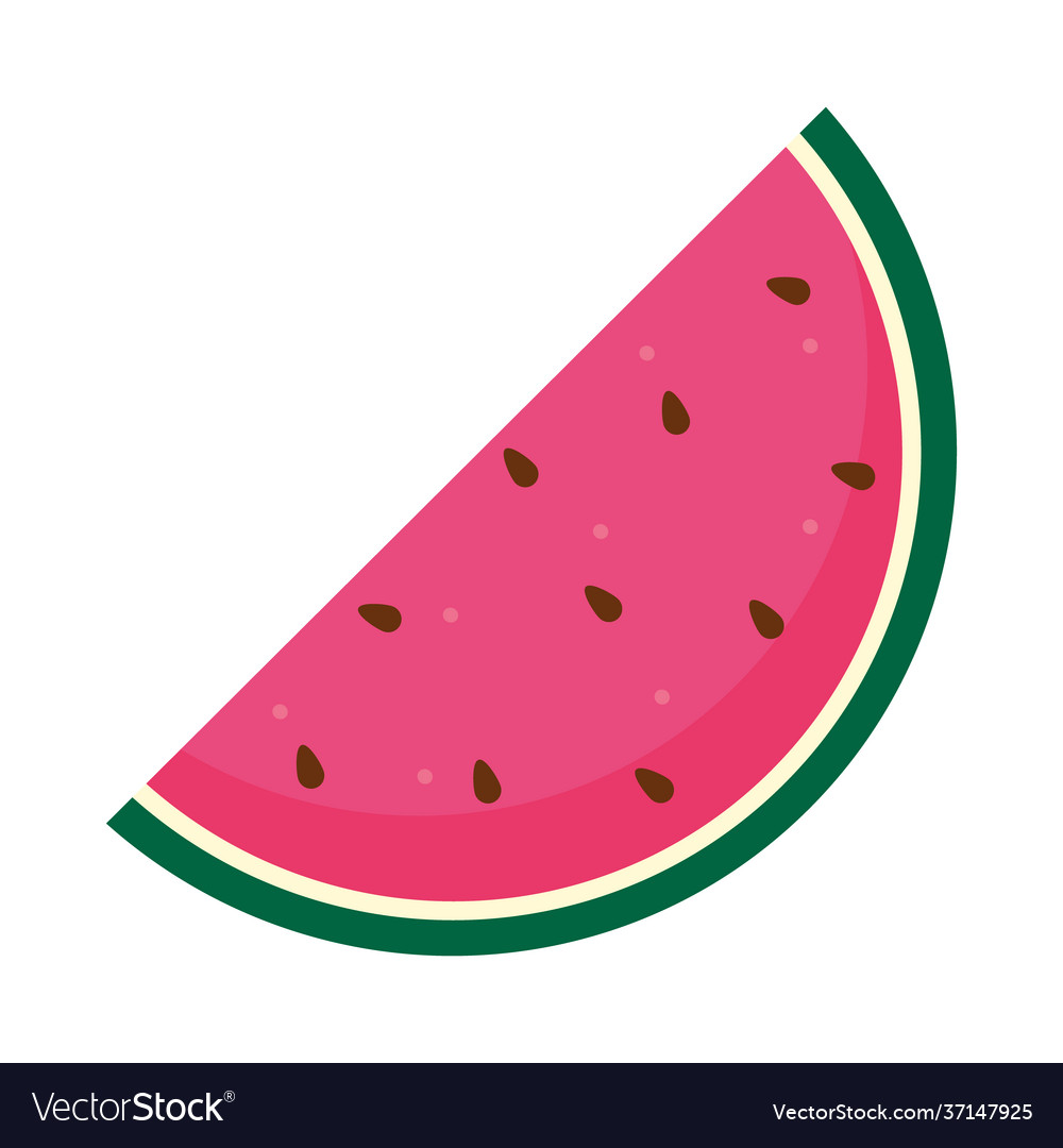 Watermelon Slice Design Royalty Free Vector Image