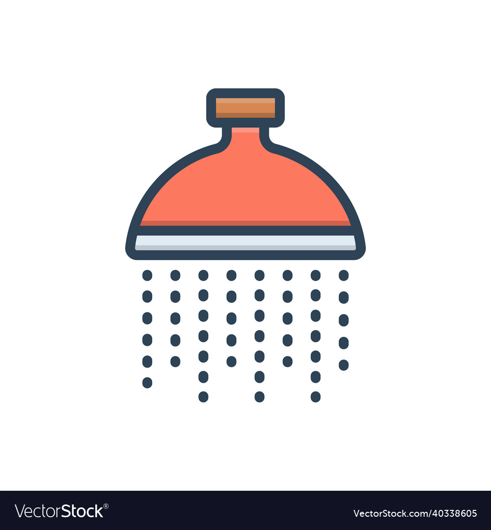 Shower Royalty Free Vector Image VectorStock