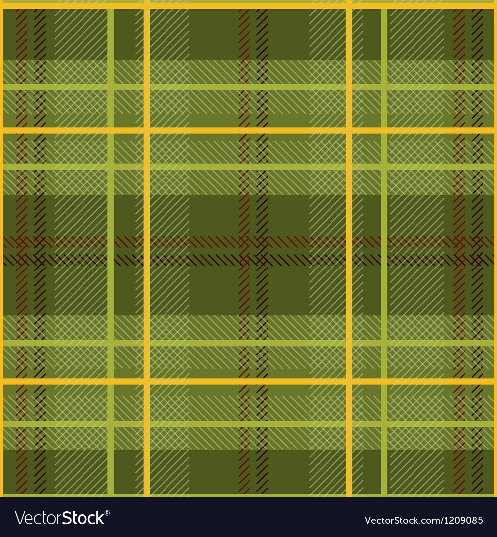 Green Plaid Pattern Royalty Free Vector Image VectorStock