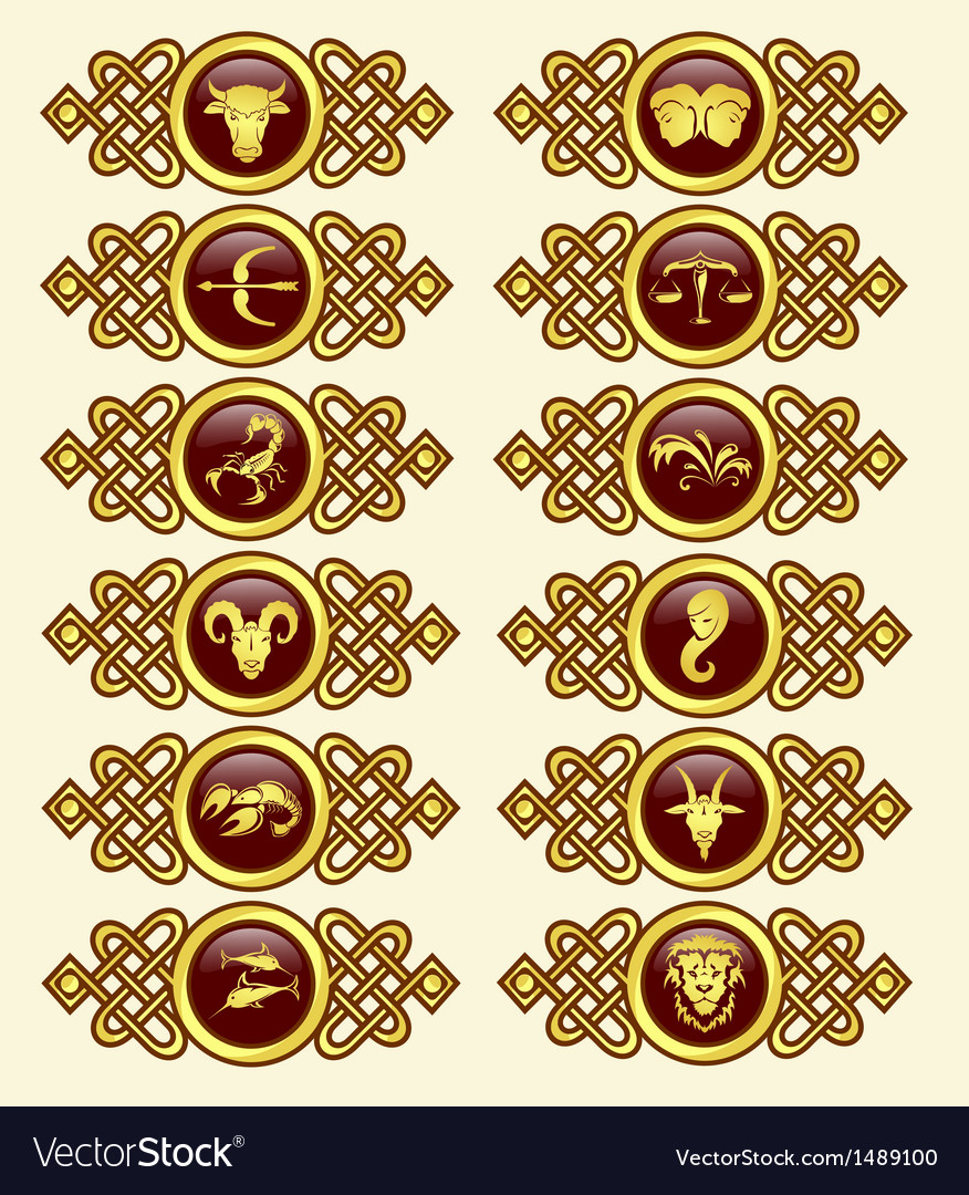 Zodiac Royalty Free Vector Image VectorStock