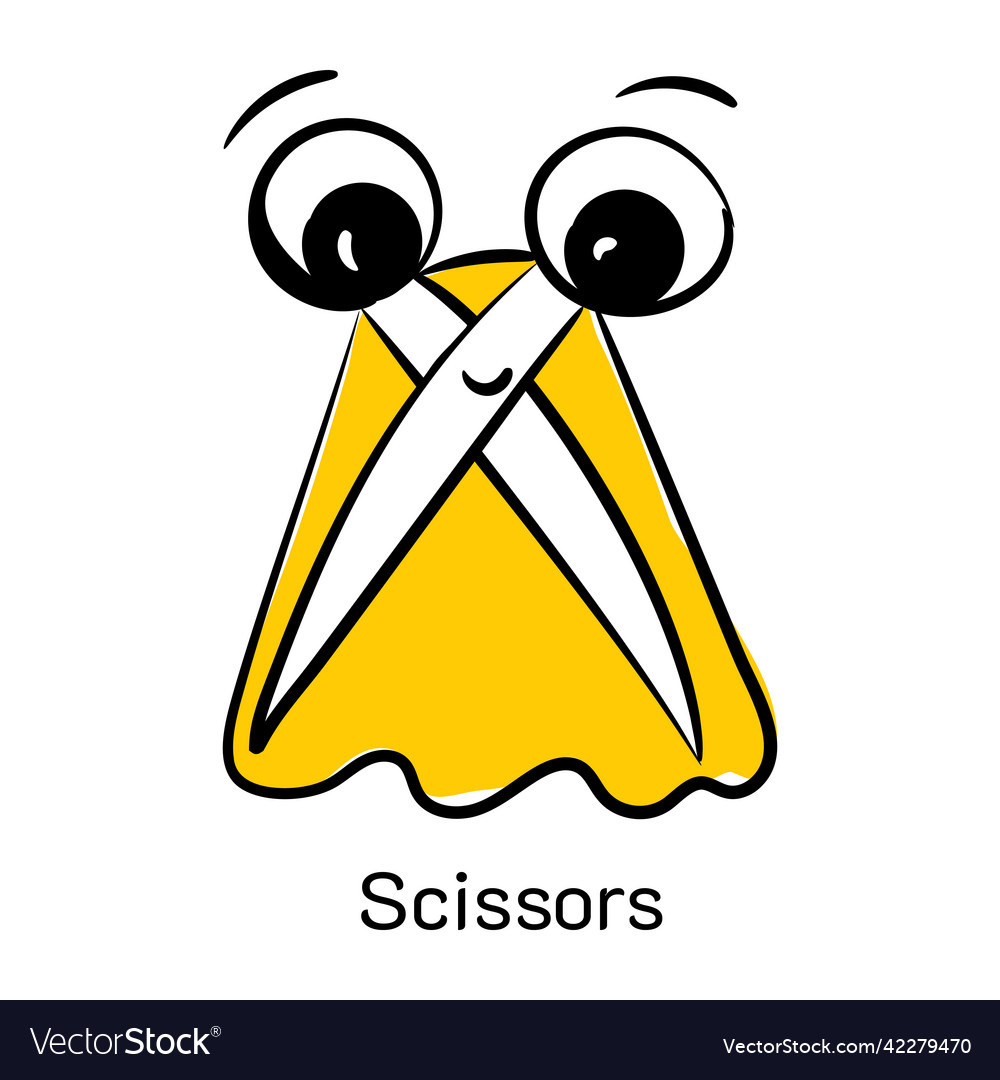 Scissors Royalty Free Vector Image VectorStock