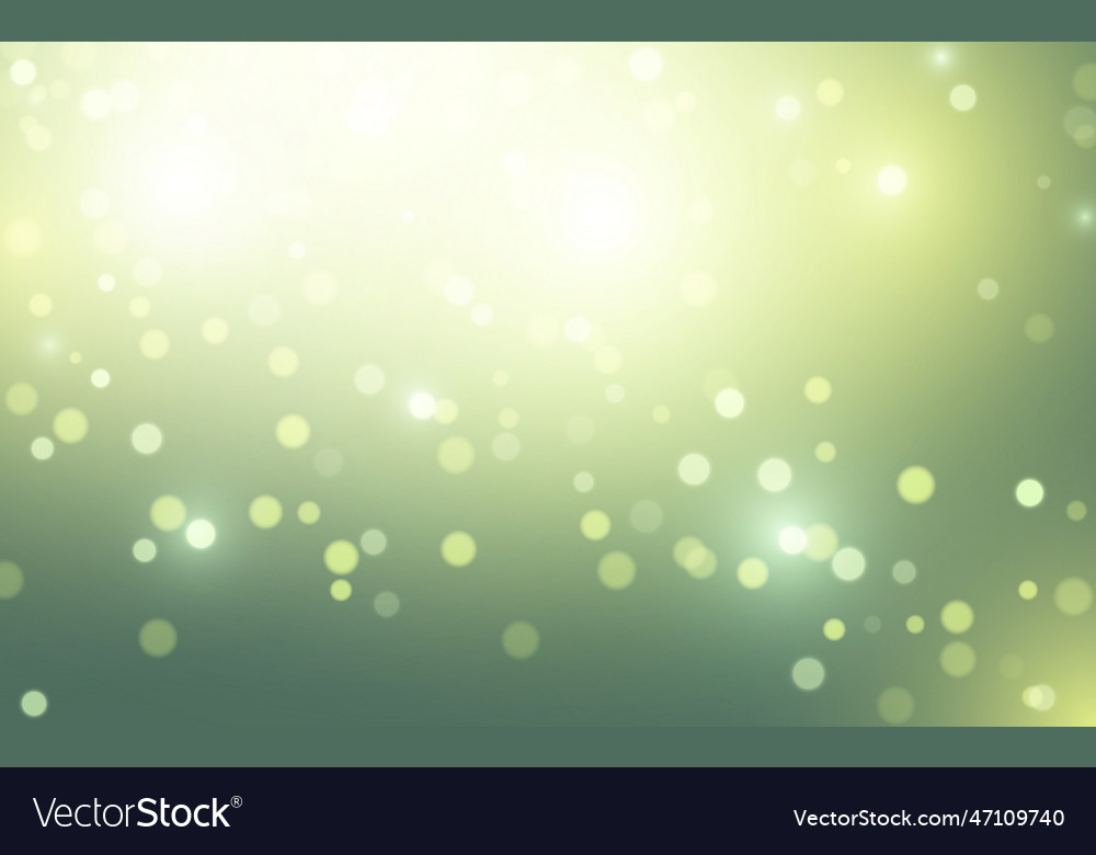 Nature Eco Bokeh Soft Light Abstract Backgrounds Vector Image