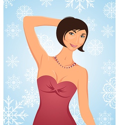 Sexy Woman Royalty Free Vector Image Vectorstock