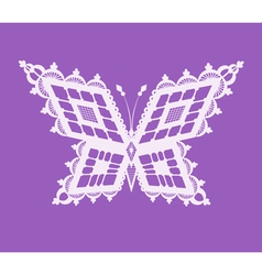 Lacy Abstract Butterfly Royalty Free Vector Image