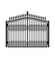 Forged Iron Gate Royalty Free Vector Image VectorStock