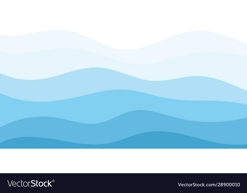 Abstract water wave design background Royalty Free Vector