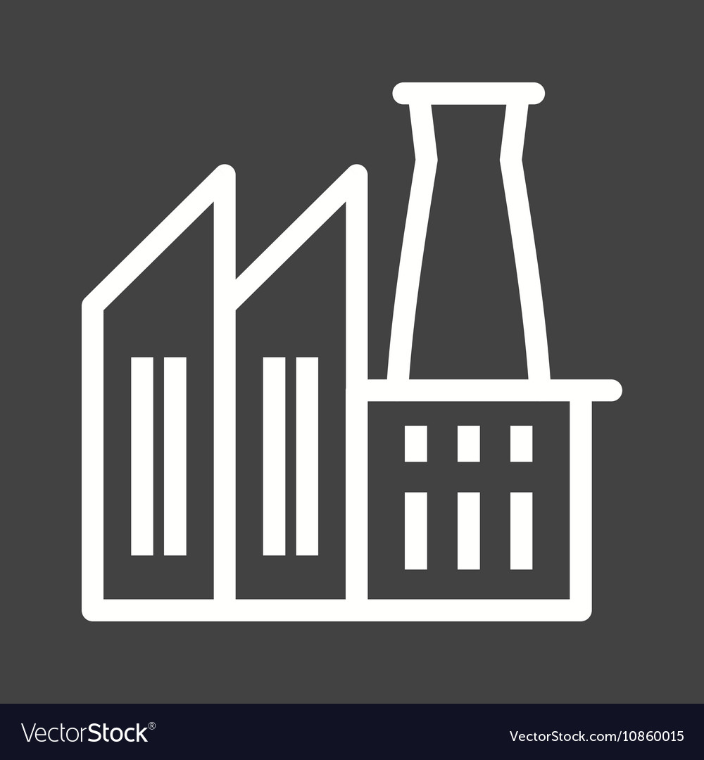 Factory ii Royalty Free Vector Image - VectorStock