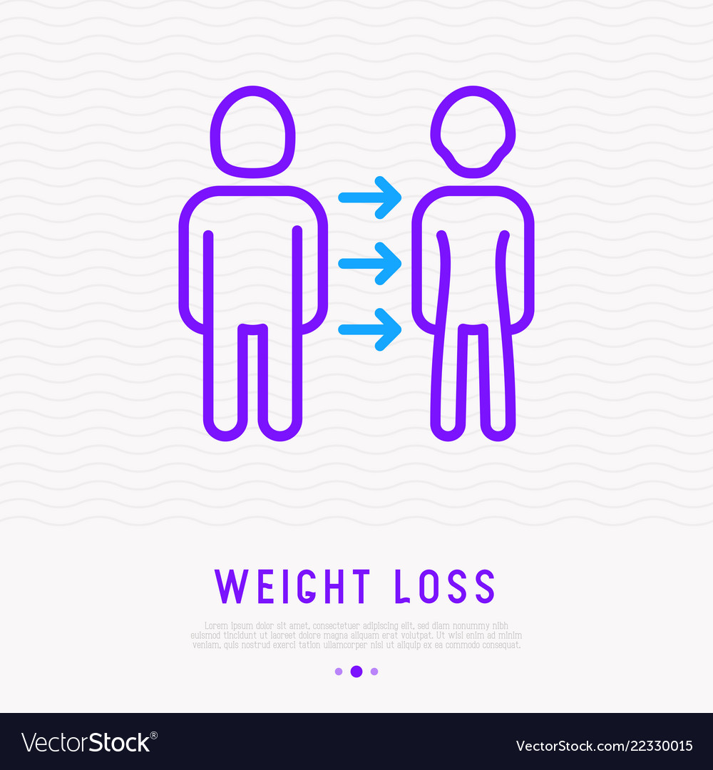 Weight loss related to disease from normal to lean