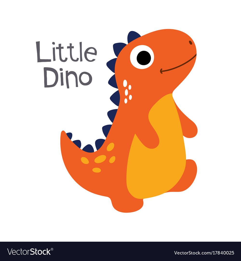 Download Cute dino Royalty Free Vector Image - VectorStock