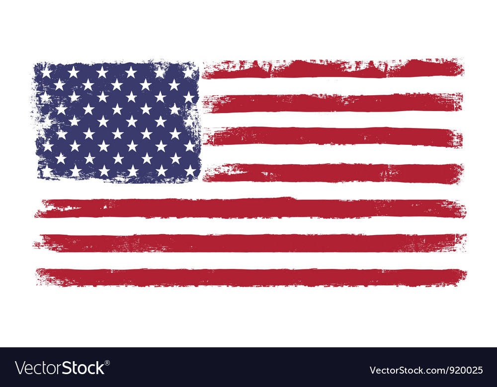 Stars and stripes background Royalty Free Vector Image