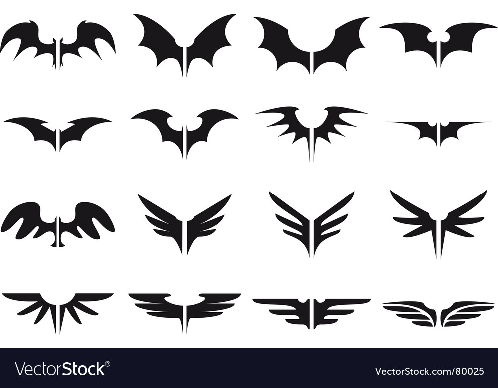 Wings Royalty Free Vector Image - VectorStock