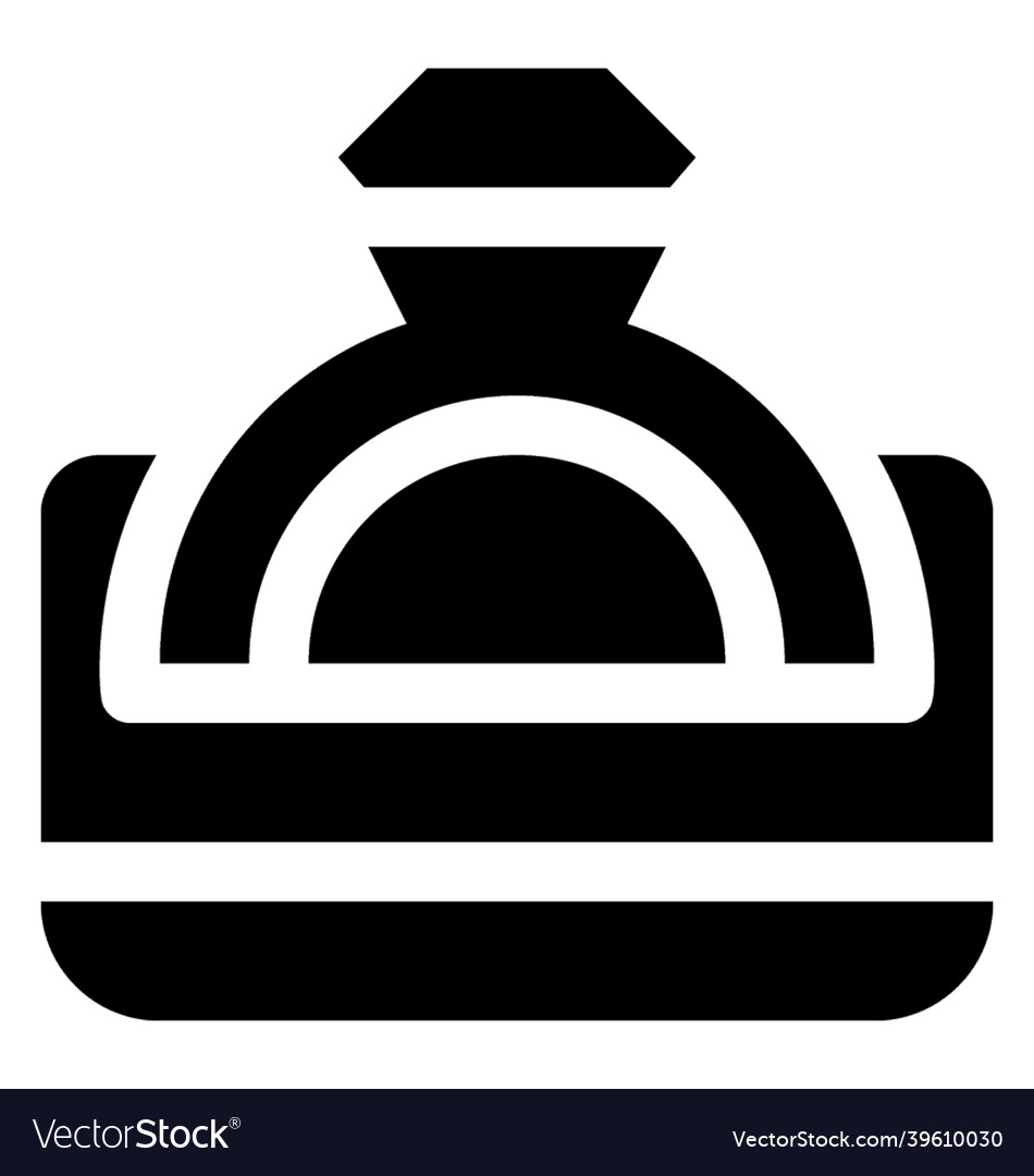 Diamond ring Royalty Free Vector Image - VectorStock