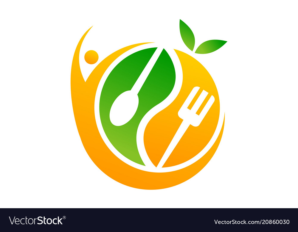 Health life balance nutrition Royalty Free Vector Image