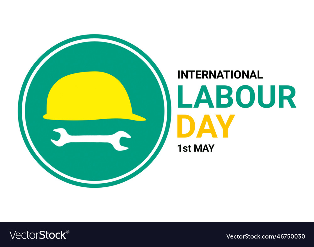 International labour day Royalty Free Vector Image