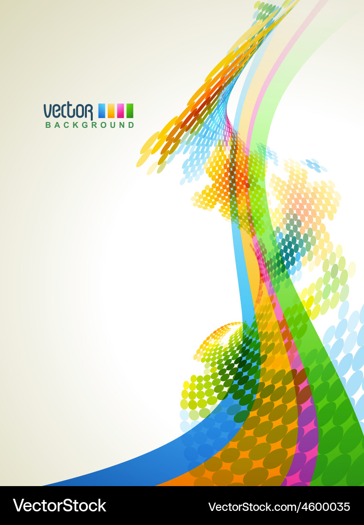 Abstract wave Royalty Free Vector Image - VectorStock