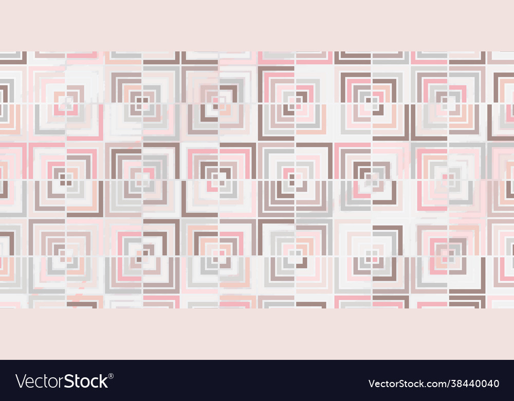 Geometric seamless rectangle pattern Royalty Free Vector