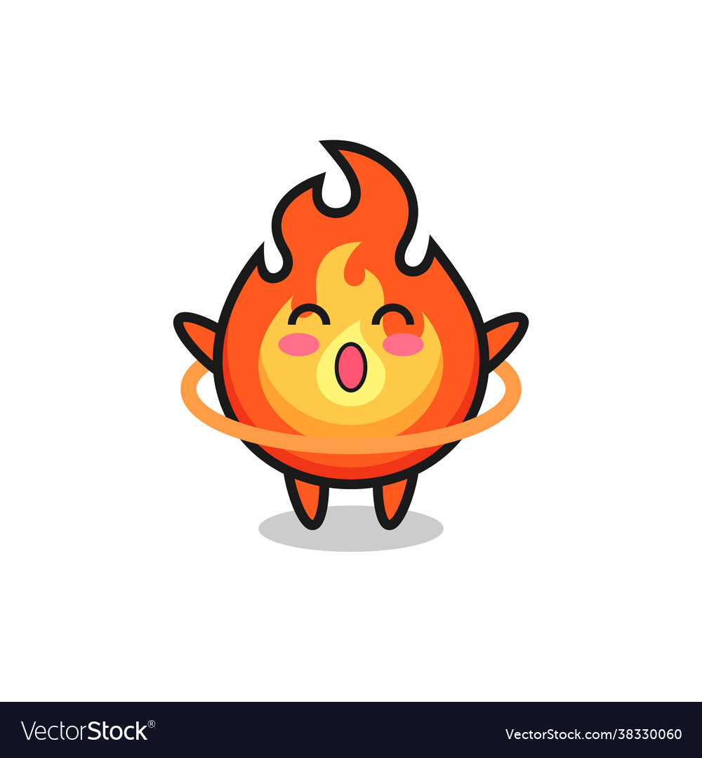 Play with fire Royalty Free Vector Image - VectorStock